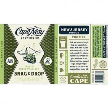 Cape May Brewing Co. - Snag & Drop (4 pack 16oz cans) (4 pack 16oz cans)