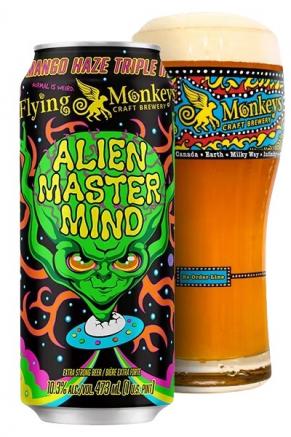 Flying Monkeys Craft Brewery - Alien Mastermind (4 pack 16oz cans) (4 pack 16oz cans)