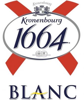 Kronenbourgh 1664 - Blanc (4 pack 16oz cans) (4 pack 16oz cans)