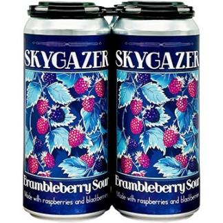 Skygazer Brewing Company - Brambleberry Sour (4 pack 16oz cans) (4 pack 16oz cans)
