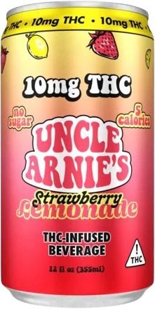 Uncle Arnie's - Strawberry Lemonade 10mg (4 pack 12oz cans) (4 pack 12oz cans)