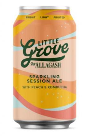 Allagash Brewing Company - Little Grove Peach & Kombucha (6 pack 12oz cans) (6 pack 12oz cans)