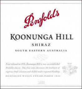 Penfolds - Shiraz South Australia Koonunga Hill