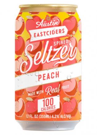 Austin Eastciders - Spiked Peach Seltzer (6 pack 12oz cans) (6 pack 12oz cans)
