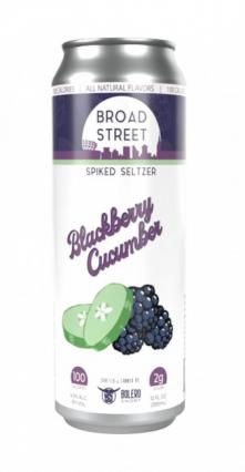 Broad Street Spiked Seltzer - Blackberry Cucumber (6 pack 12oz cans) (6 pack 12oz cans)