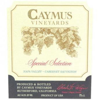 2017 Caymus Special Select Cabernet Sauv