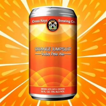 Cross Keys Brewing Co. - Orange Jumpsuit (4 pack 16oz cans) (4 pack 16oz cans)