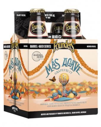 Founders Brewing Co. - Mas Agave Grapefruit Imperial Gost (4 pack 12oz cans) (4 pack 12oz cans)
