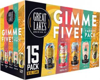 Great Lakes Brewing Co. - Gimmie Five! Rotating Variety Pack (15 pack 12oz cans) (15 pack 12oz cans)