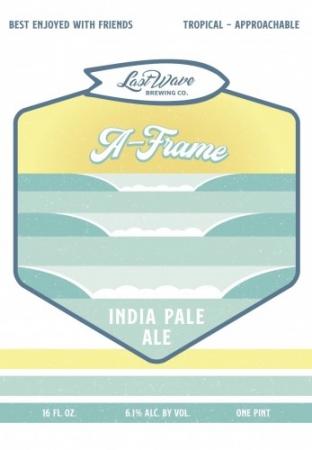Last Wave Brewing Co. - A-Frame (4 pack 16oz cans) (4 pack 16oz cans)