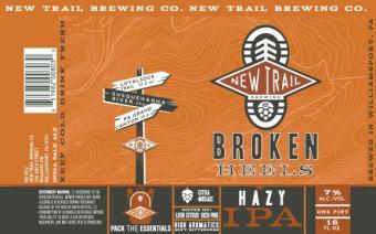 New Trail Brewing Co. - Broken Heels (4 pack 16oz cans) (4 pack 16oz cans)