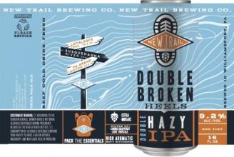 New Trail Brewing Co. - Double Broken Heels (4 pack 16oz cans) (4 pack 16oz cans)