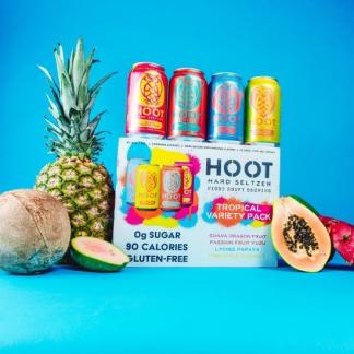 Night Shift Brewing - Hoot Tropical Variety Pack (4 pack 12oz cans) (4 pack 12oz cans)
