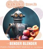 0 Three 3's Brewing Co. - Bender Blender Peach + Passion Fruit (415)